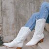 Boots And Boots DOLCE VITA | Sula White Leather Boots