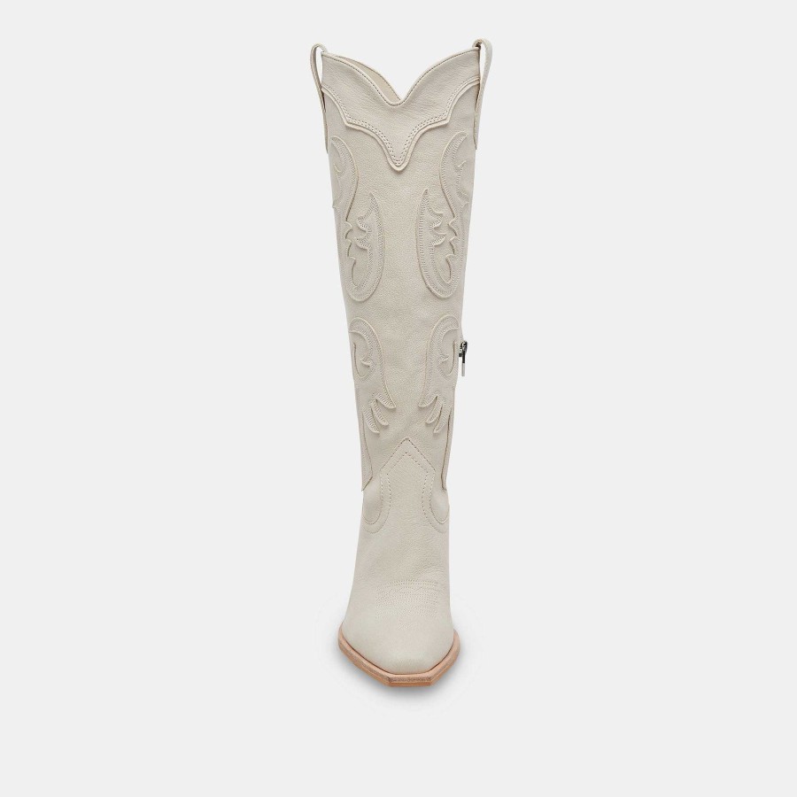 Boots And Boots DOLCE VITA | Samsin Ivory Nubuck Boots