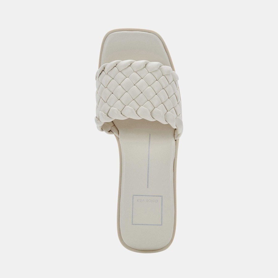 Jump DOLCE VITA | Stella Ivory Golden Sandals