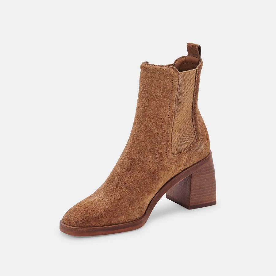 Boots And Boots DOLCE VITA | Iliana Dk Suede Boots Brown