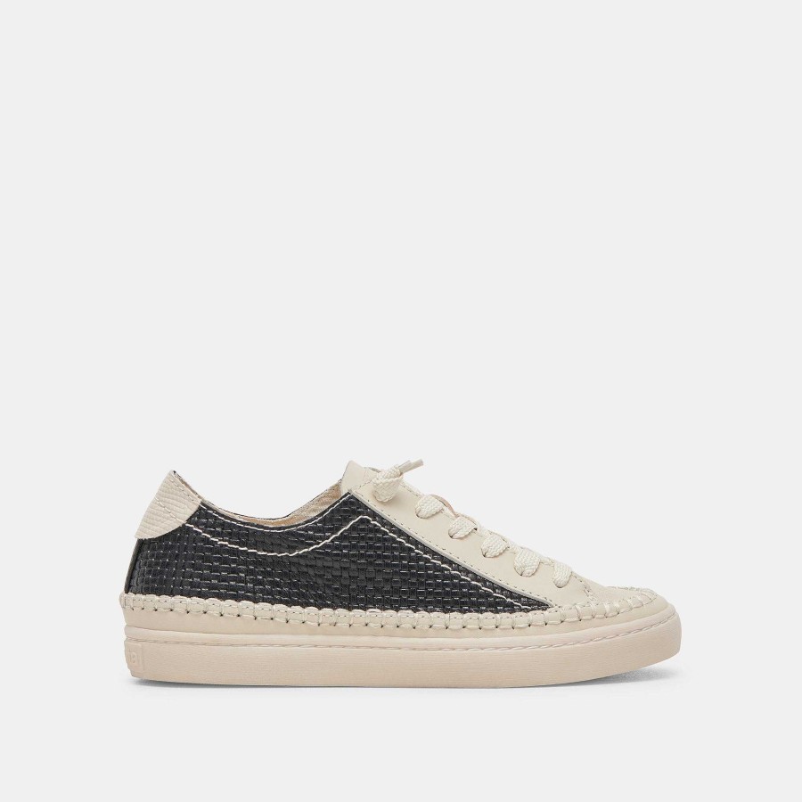 Tennis DOLCE VITA | Zolen Black Woven Sneakers