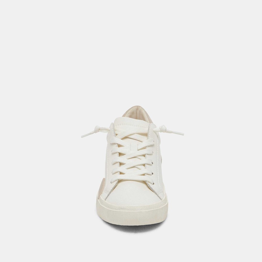 Tennis DOLCE VITA | Zina 360 White Recycled Natural Leather Sneakers