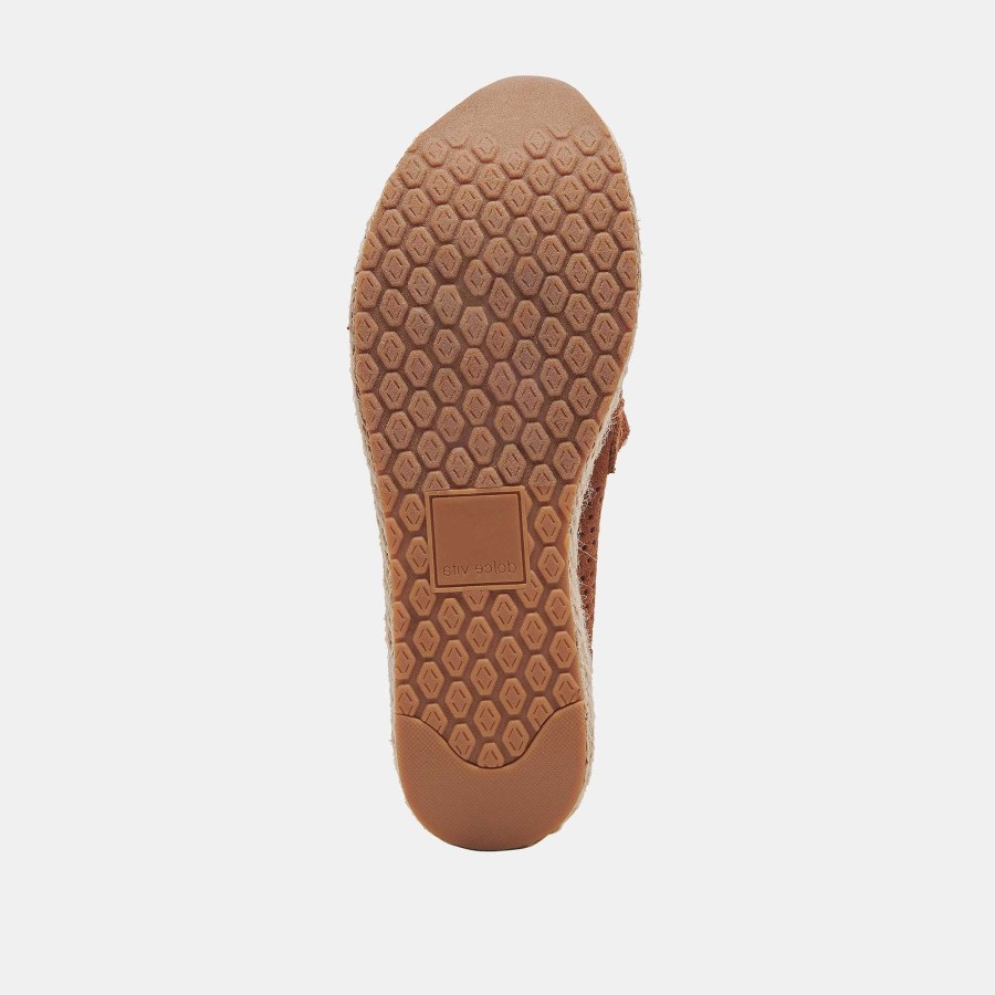 Sneakers And Moccasins DOLCE VITA | Jhenee Espadrilles Pecan Suede Perforated Sneakers