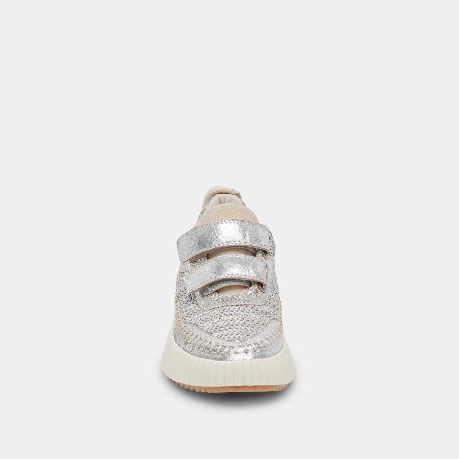 Tennis DOLCE VITA | Demo Silver Mesh Sneakers