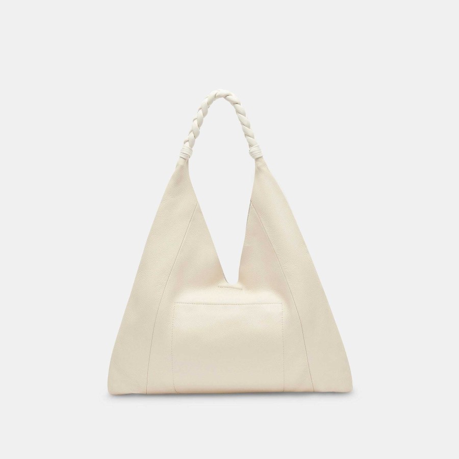 Scholarships DOLCE VITA | Mia Ivory Leather Bag