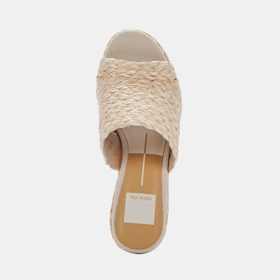 Jump DOLCE VITA | Elora Heels Lt Natural Raffia