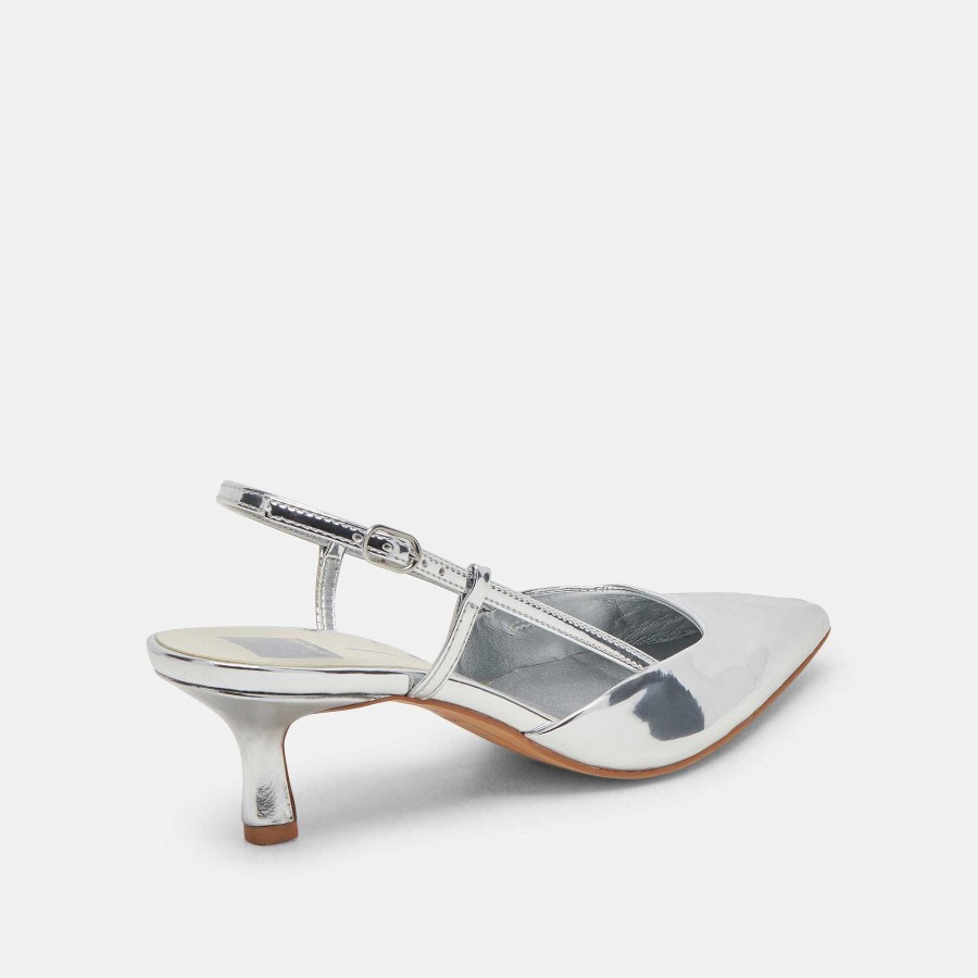 Jump DOLCE VITA | Odela Stella Silver Heels