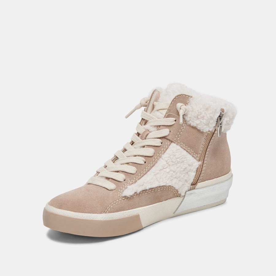 Tennis DOLCE VITA | Zilvia Plush Taupe Multi Suede Sneakers