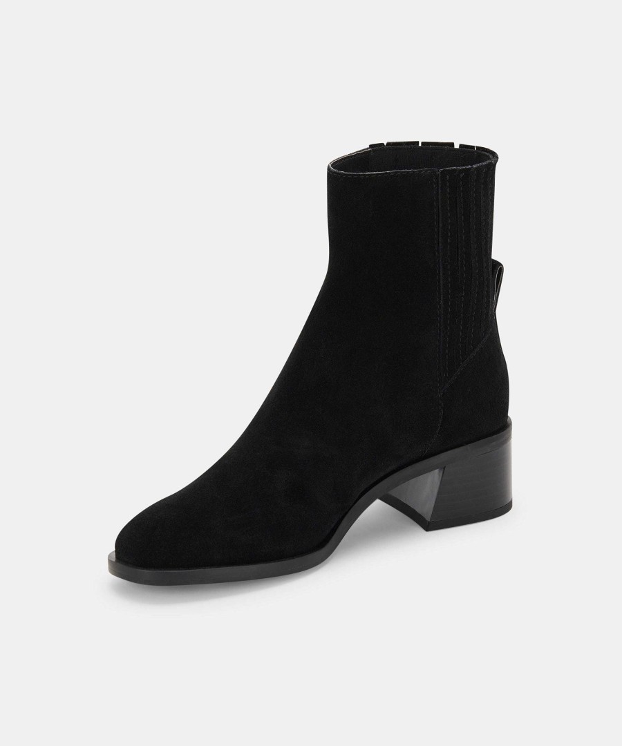 Boots And Boots DOLCE VITA | Layton Black Suede Boots