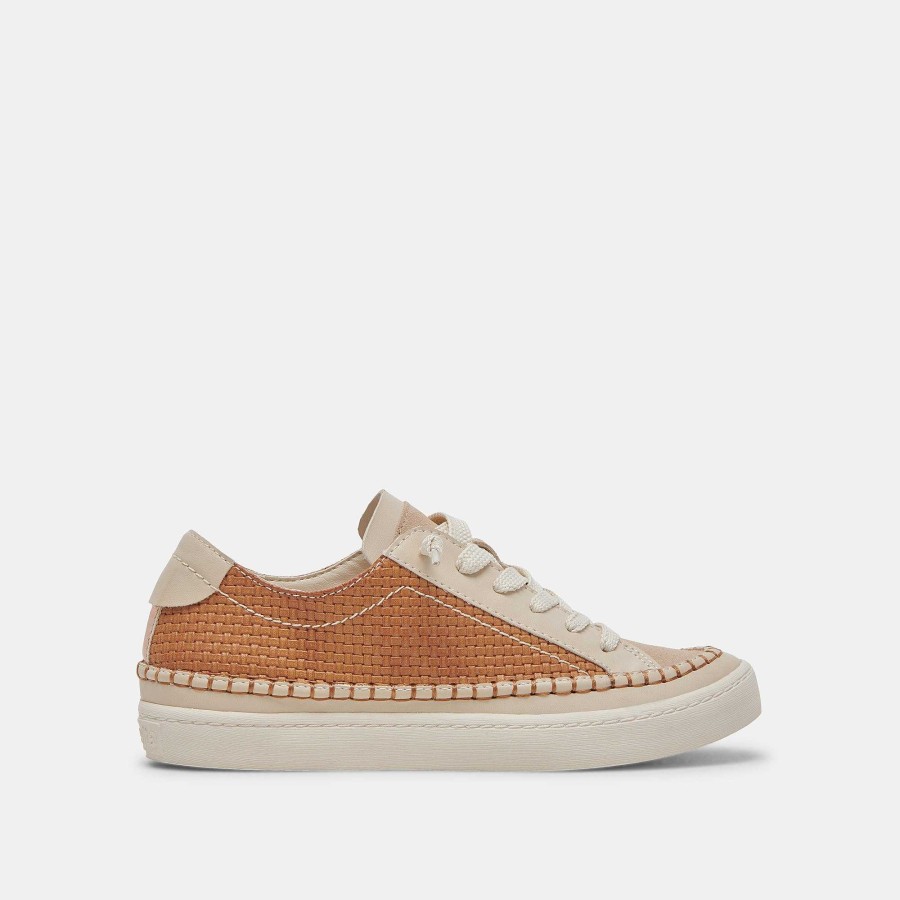 Tennis DOLCE VITA | Zolen Brown Woven Sneakers