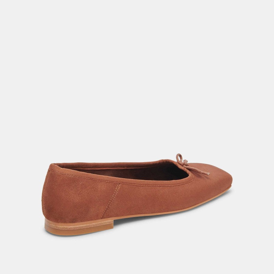 Sneakers And Moccasins DOLCE VITA | Anisa Wide Pumps In Copper Metallic Suede