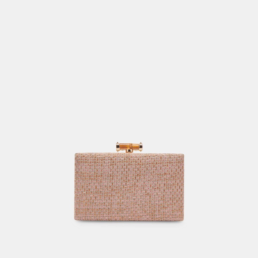 Scholarships DOLCE VITA | Sandy Pink Fabric Clutch