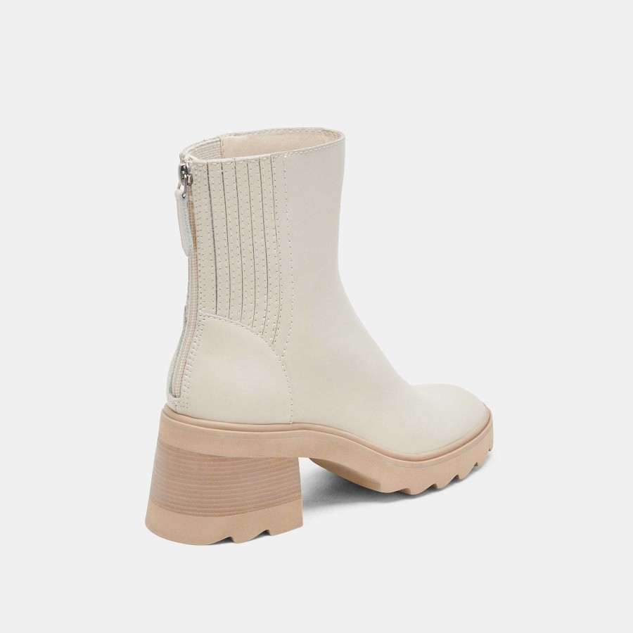 Boots And Boots DOLCE VITA | Martey H2O Ivory Leather Boots